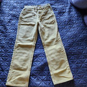 BDG Cowboy Jean Yellow NWT Size 28